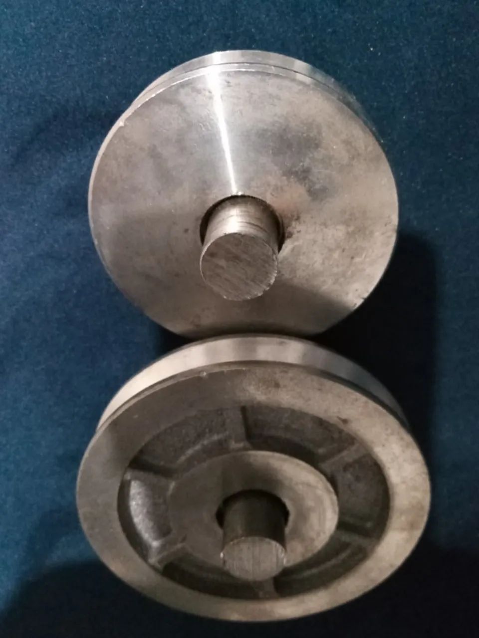 Troca de roldanas Conserto de portão. - Foto 2