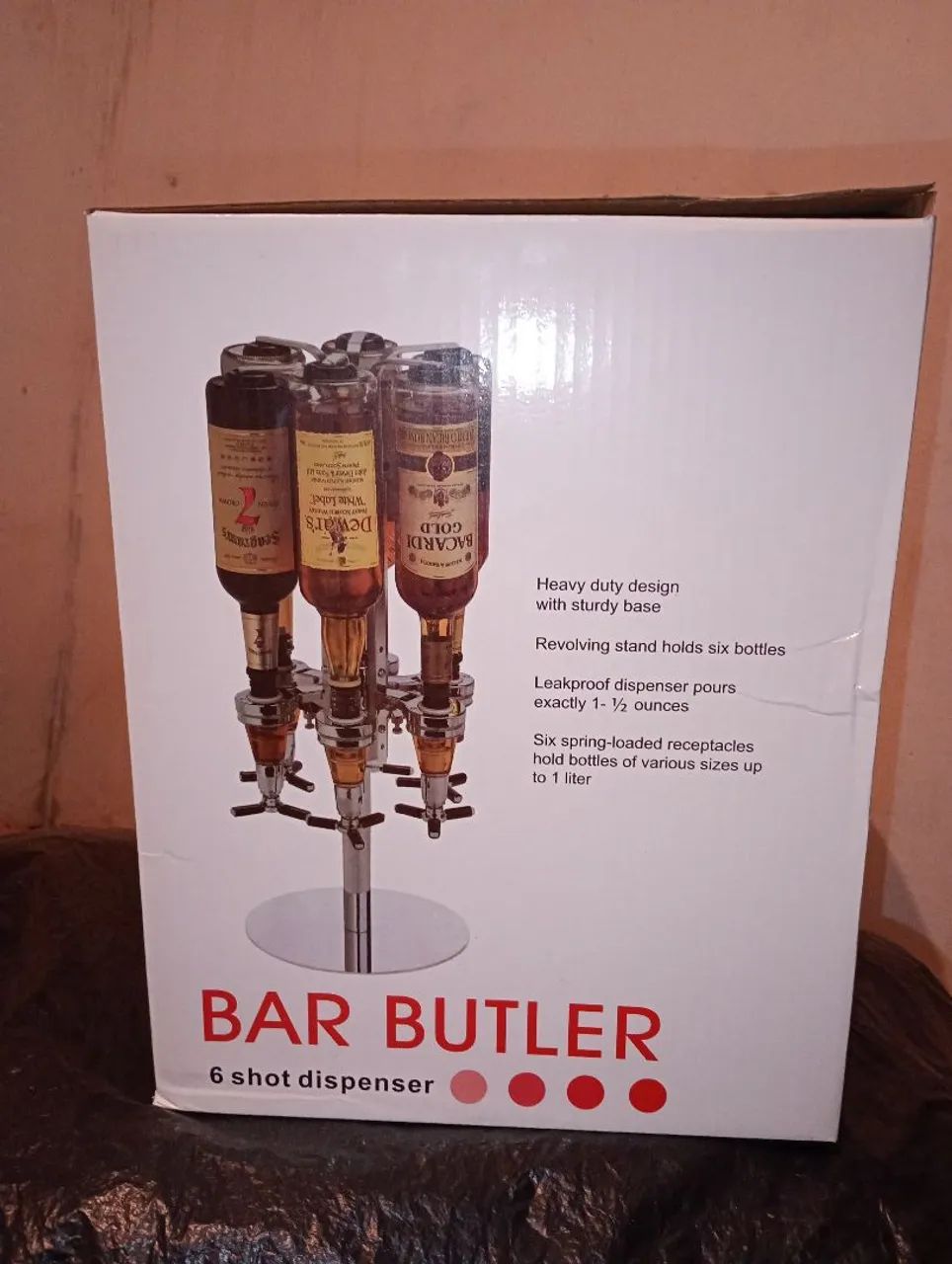 Dispensador de Bebidas Bar Butler 6 Shot