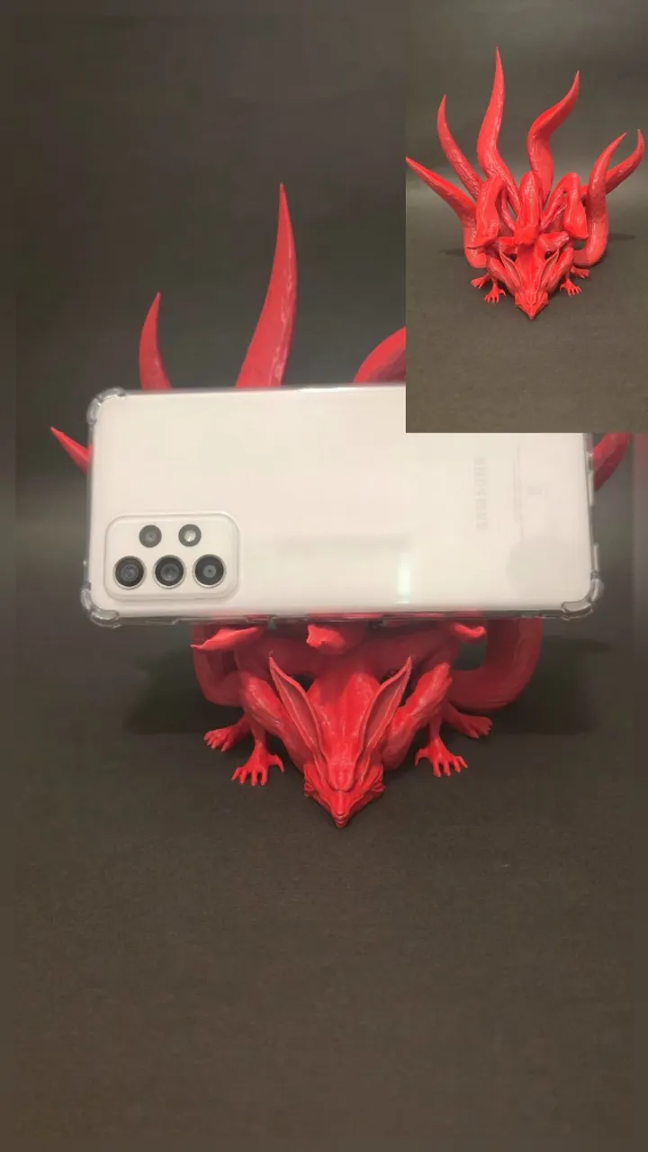 Suporte celular Kurama (Naruto)