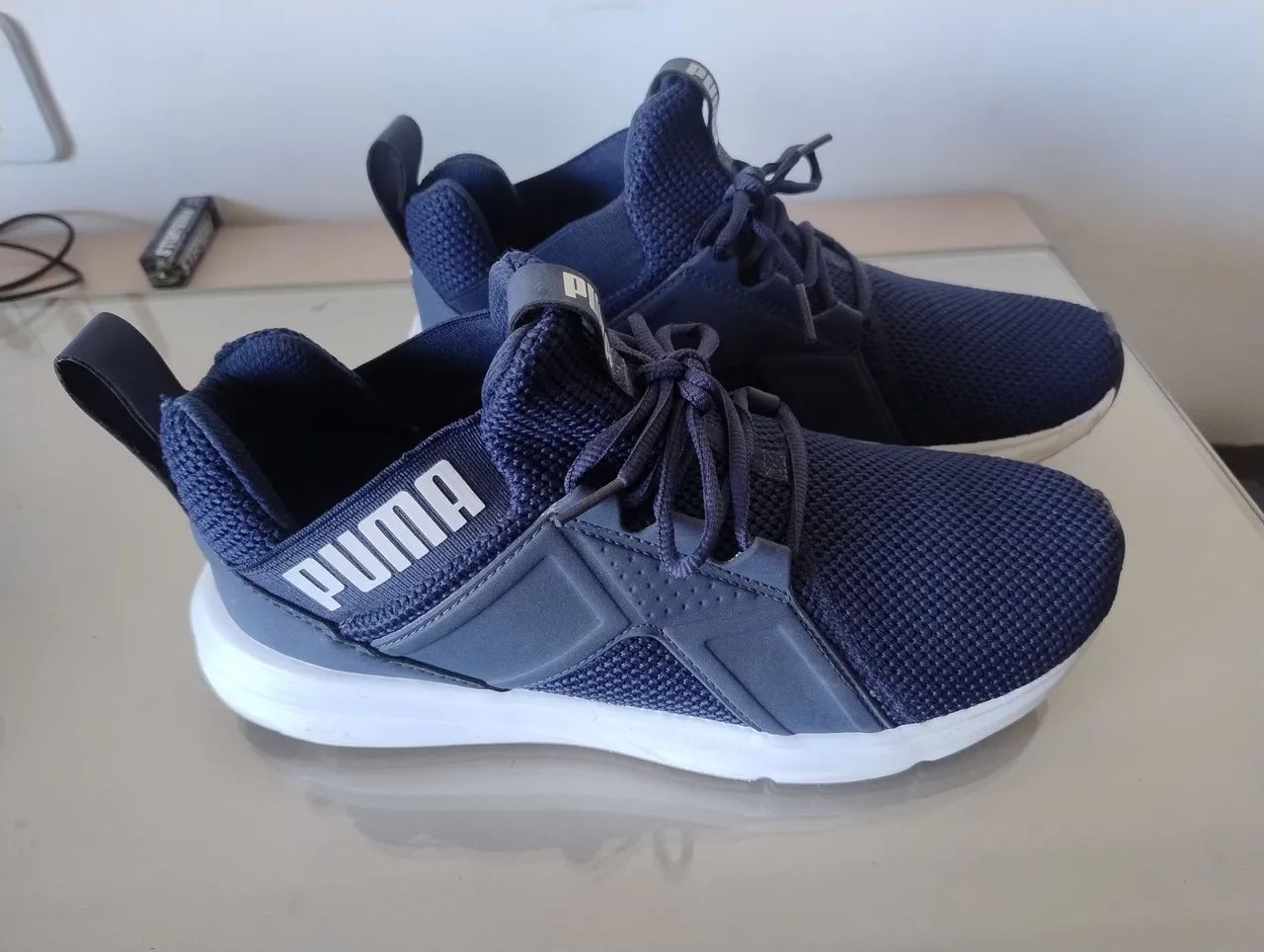 Sneakers Tenis Puma Azul Marinho Tênis Puma Softfoam Esportivo