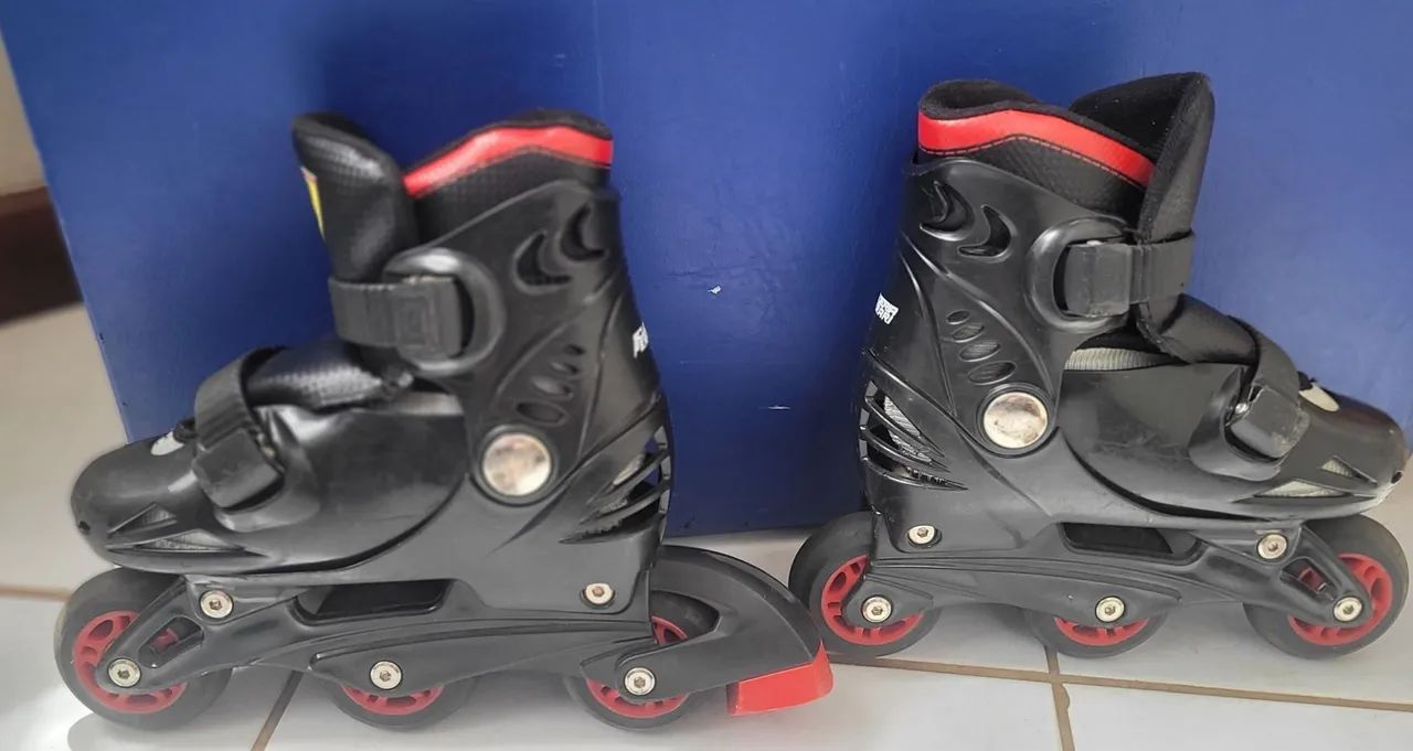 Patins Inline Ferrari - Tamanho 32 a 35 - Foto 5