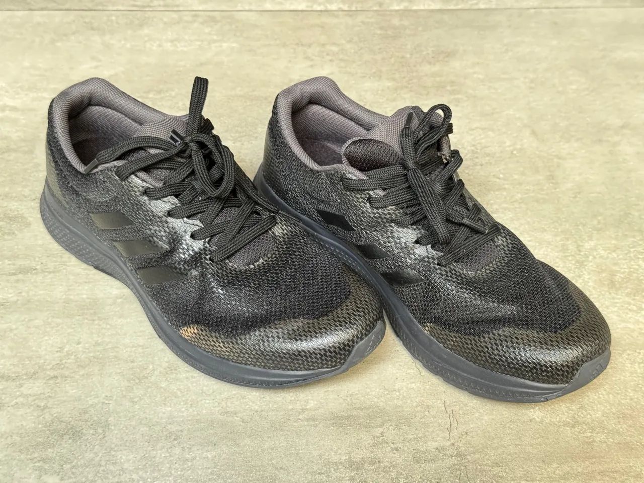 Tênis Adidas Preto - tamanho 39/40 - Foto 4