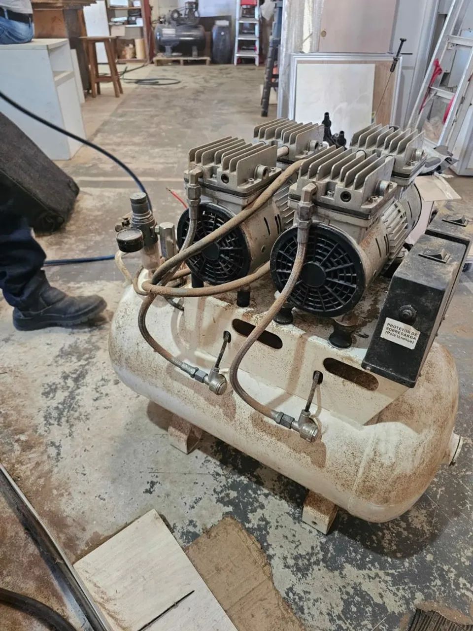 Compressor LA7002 - 60L/min - 220V - Foto 3