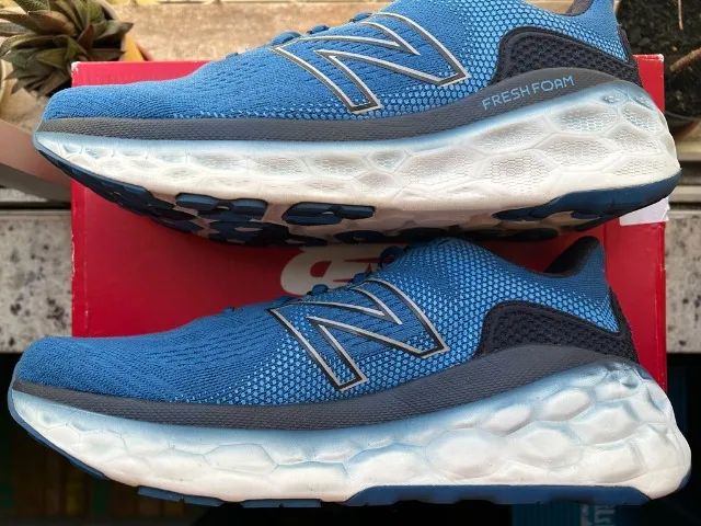 Tênis New Balance More V3 Azul Tam 42 - Foto 3