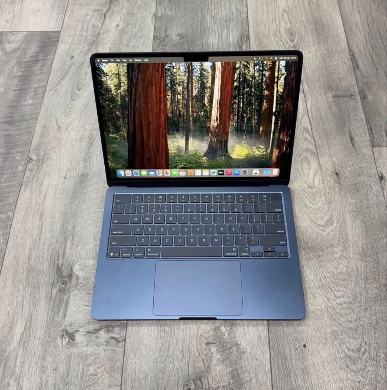 MacBook Air M4 13 256GB 16GB Midnight Novo Lacrado - Notebooks