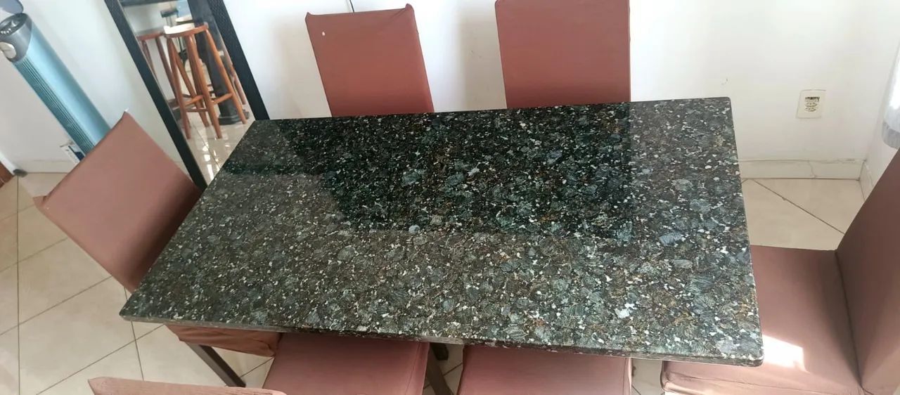 Mesa de Mármore/Granito - Foto 2