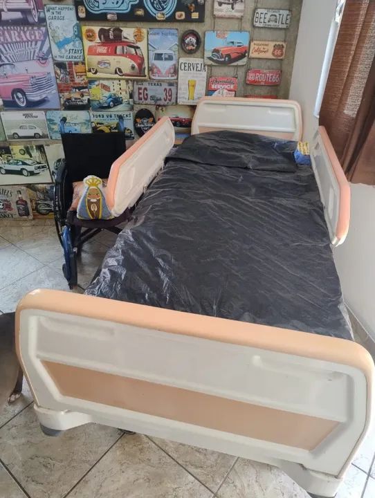 Cama Elértica Hospitalar com Controle Remoto