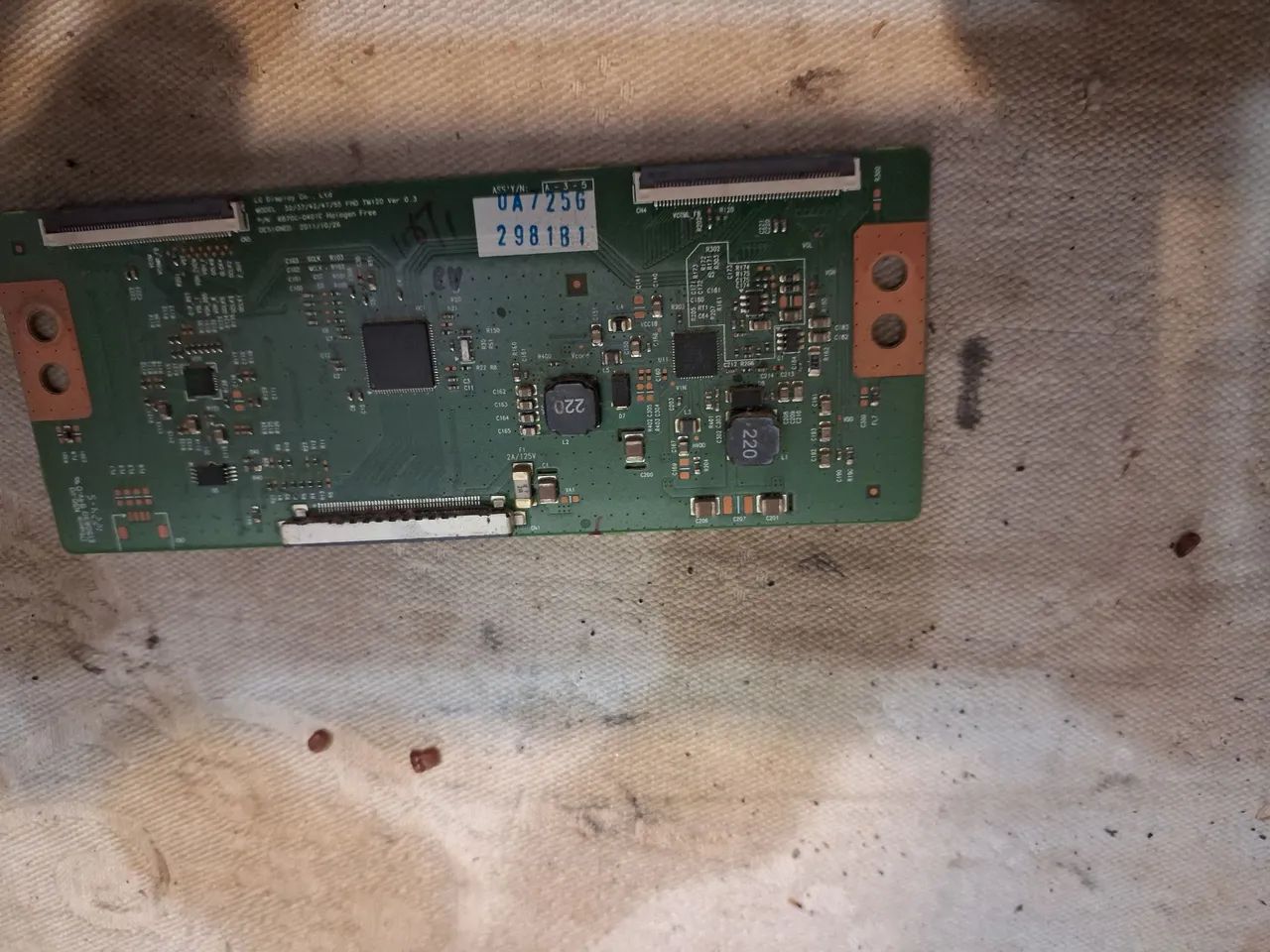 Placa tecon lg 42ls3400