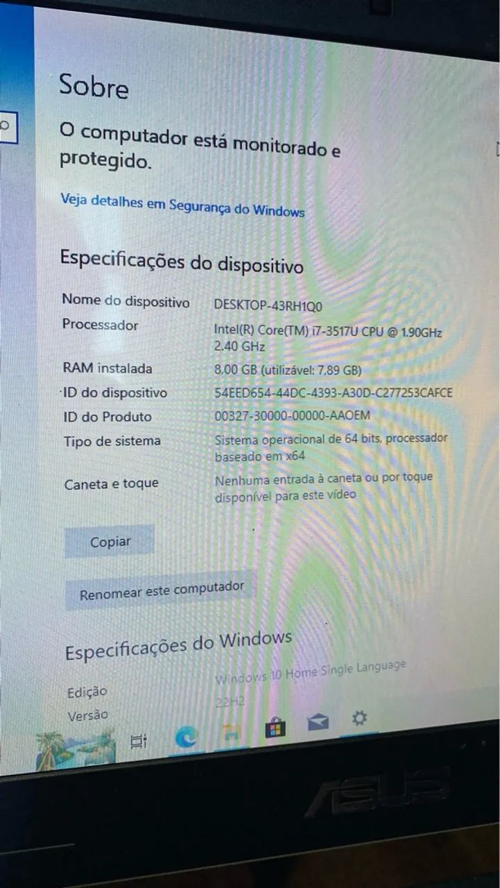 Notebook Asus i7 Ssd 1T - Foto 3