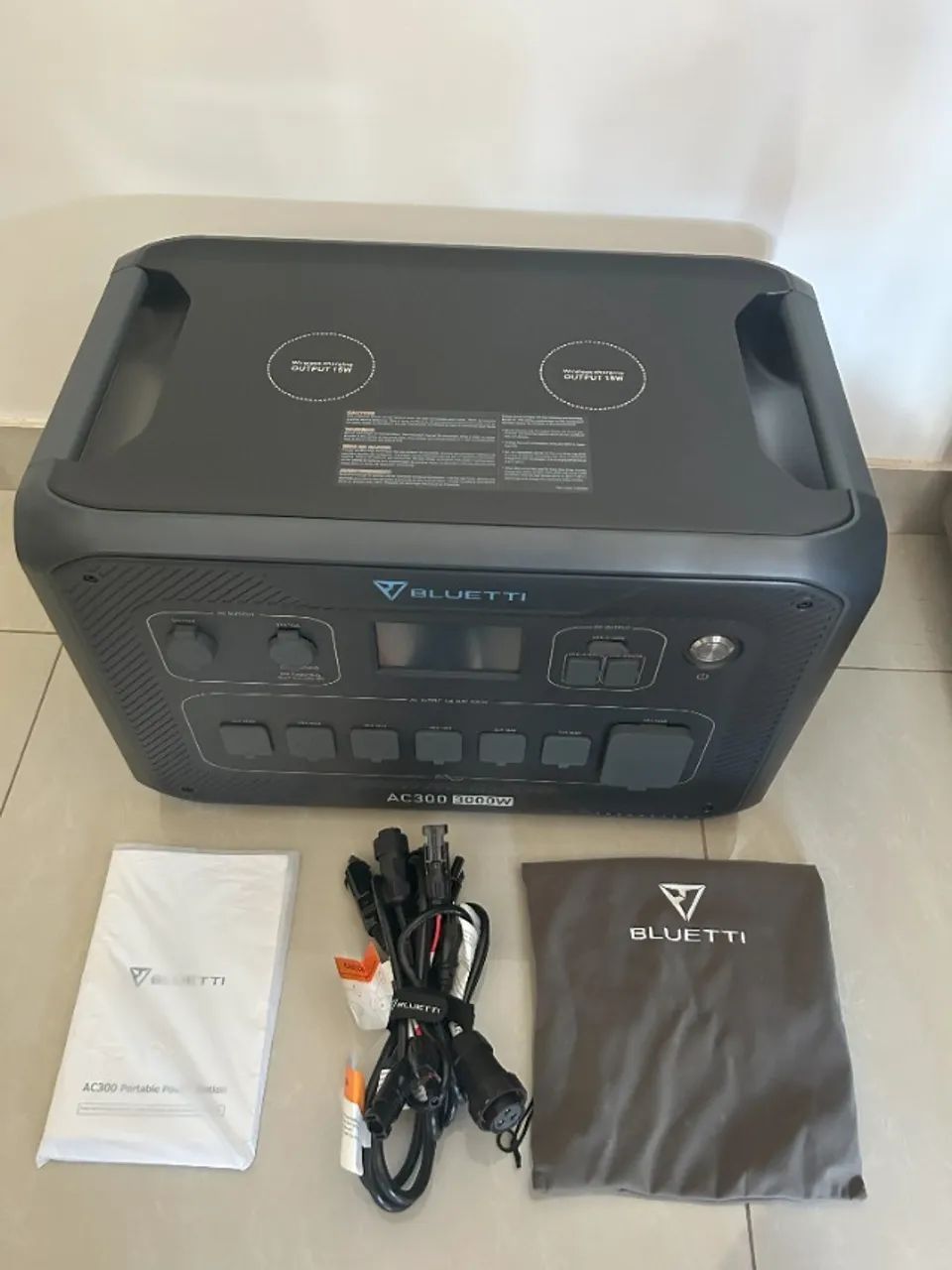Bluetti Gerador Solar Ac300 3000w/pico 6.000 W