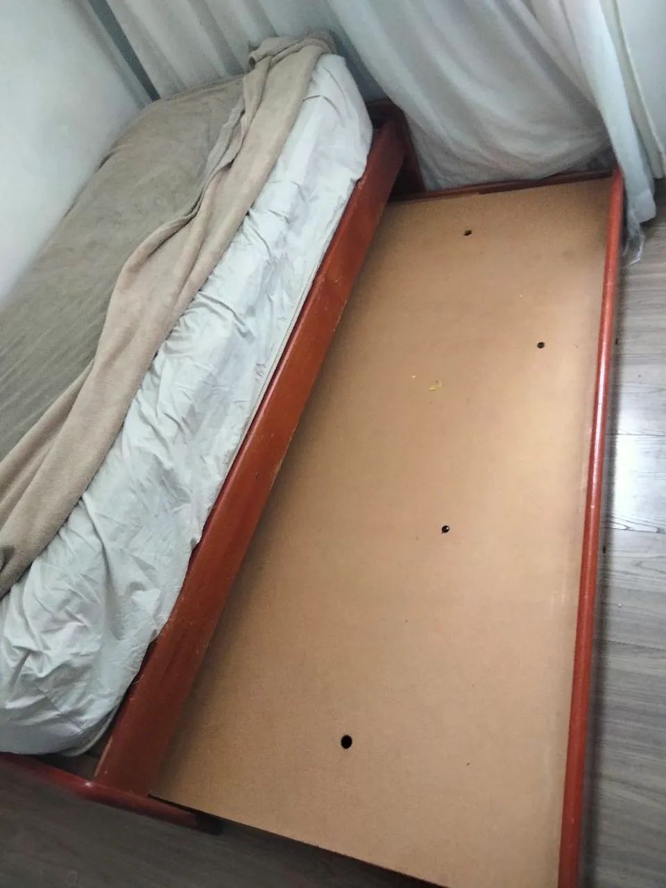 Bicama em mogno maciço 65171910688002120