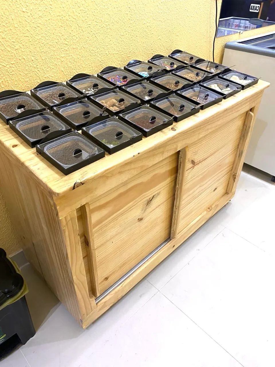 Balcão mix para açaiteria 21 opções 