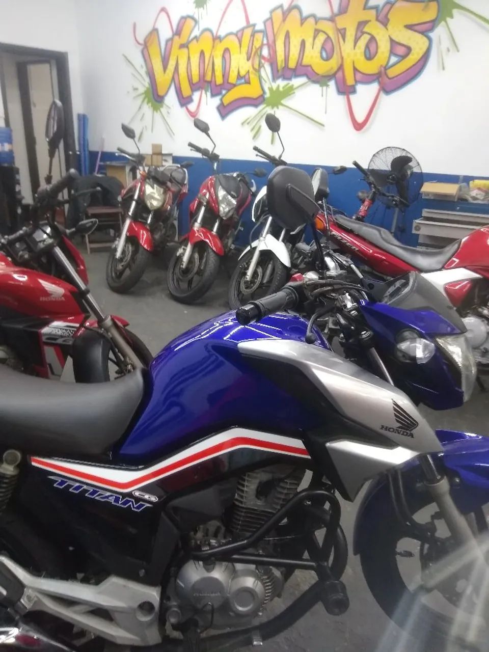 TITAN 160 ANO 2019 LINDA MOTO 18 X $ 750, (CARTÃO) ENTRADA $ 5.500