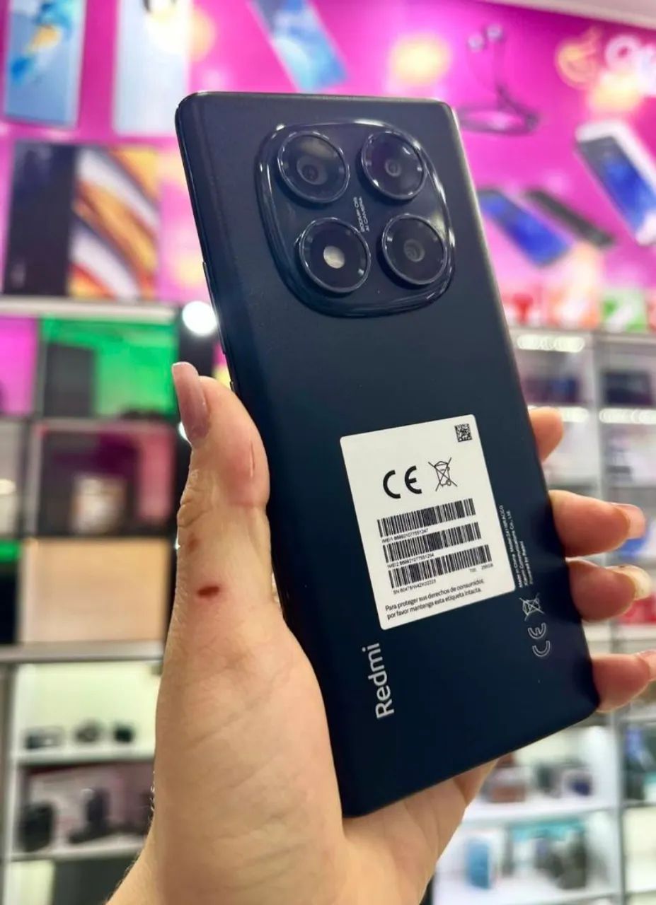 Redmi Note 14 Pro - 4G - PRETO - Celular top - Bom de bateria e Câmera Excelente 512/12