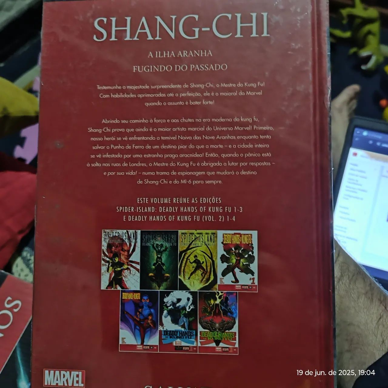 Capa Vermelha nr 42,Shang-Chi - Os Heróis Mais Poderosos da Marvel - Foto 4