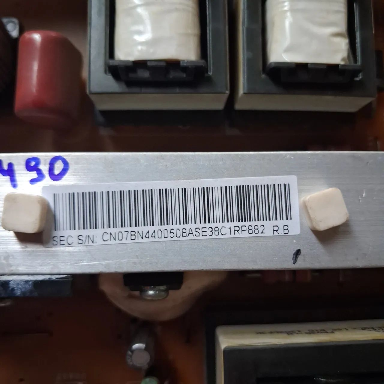 Placa fonte Pl43E490 usada - Foto 4