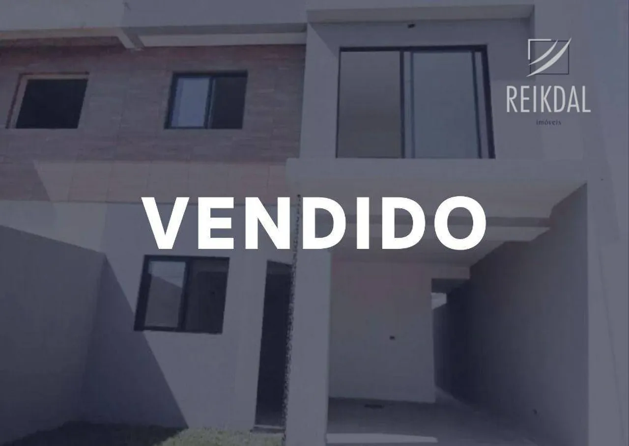 Sobrado com 3 dormitórios à venda, 142 m² por R$ 697.000,00 - São Braz - Curitiba/PR