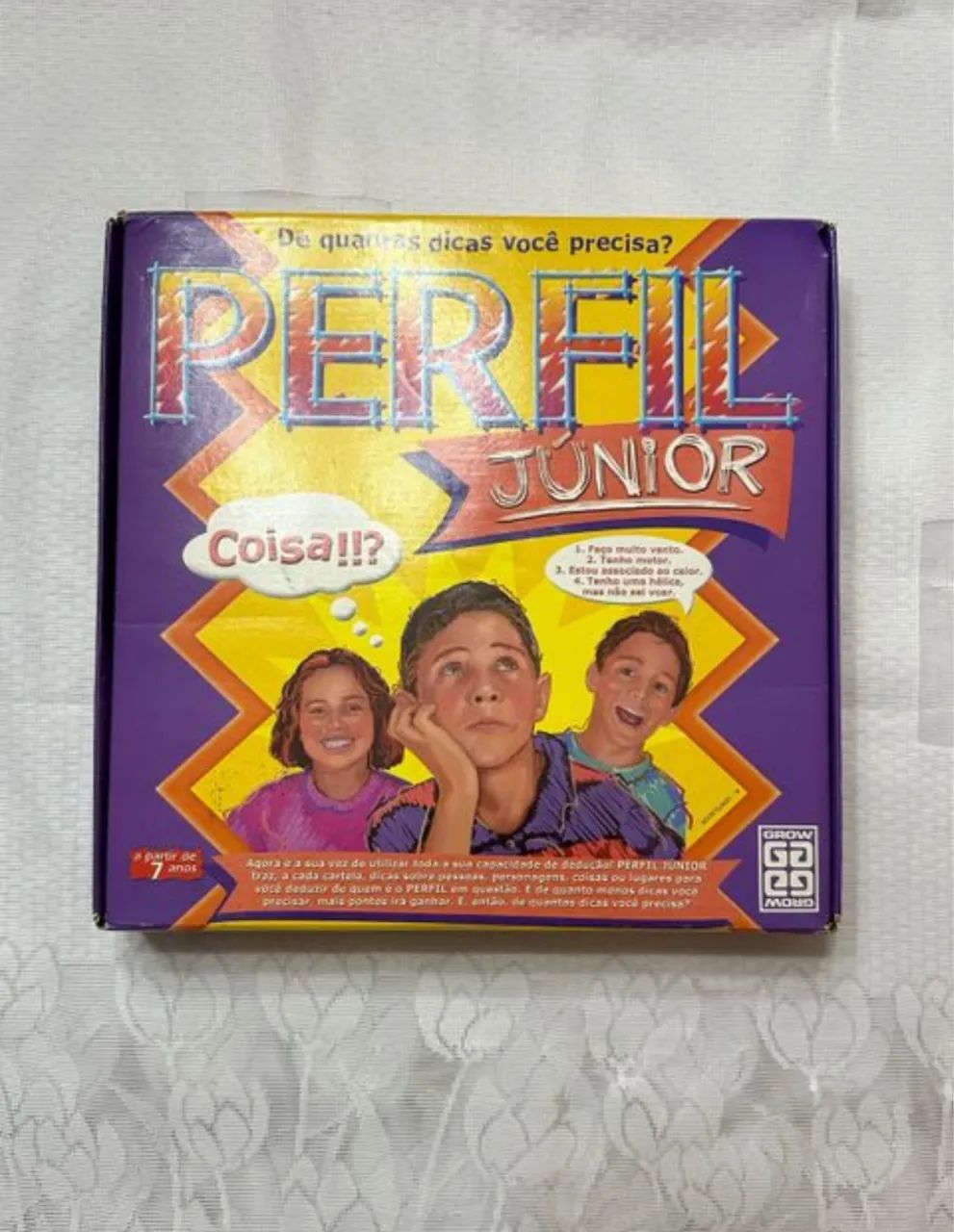 perfil júnior - jogo de tabuleiro