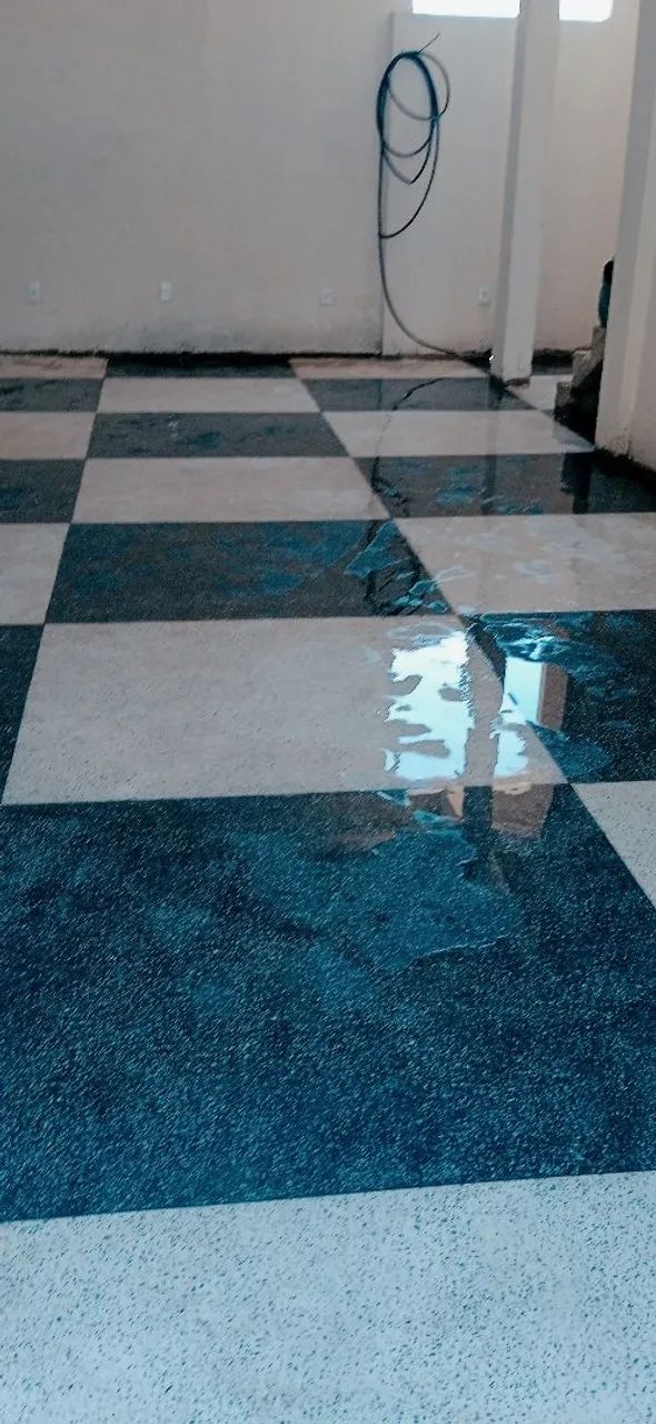 Faço piso trabalho com granitina e polido  - Foto 2