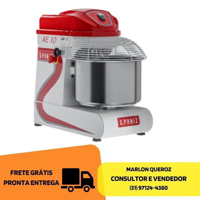 Amassadeira Espiral 10KG G-Paniz Nova
