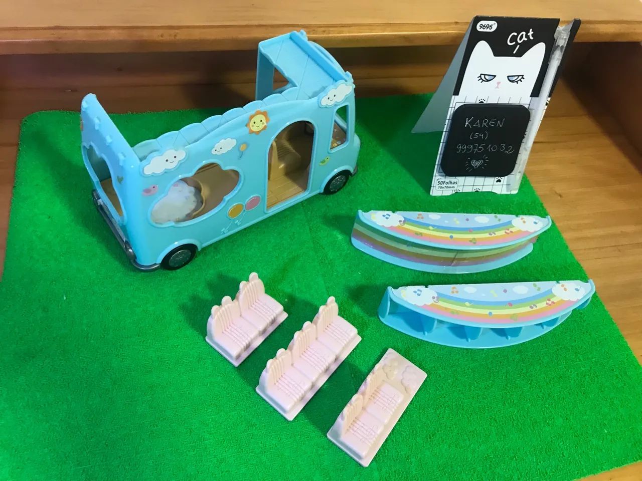 Sylvanian ônibus escolar  - Foto 5