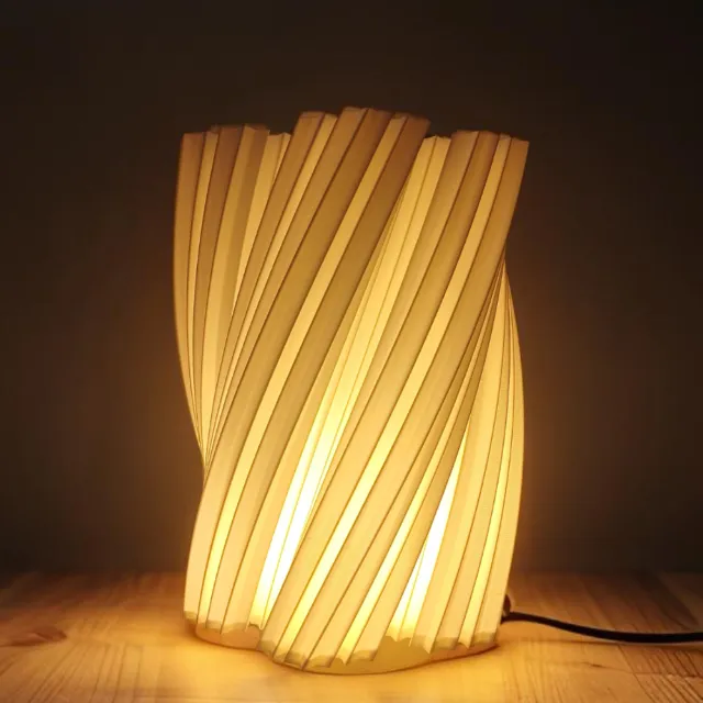 Luminária Órion - Abajur Decorativo de Mesa LED