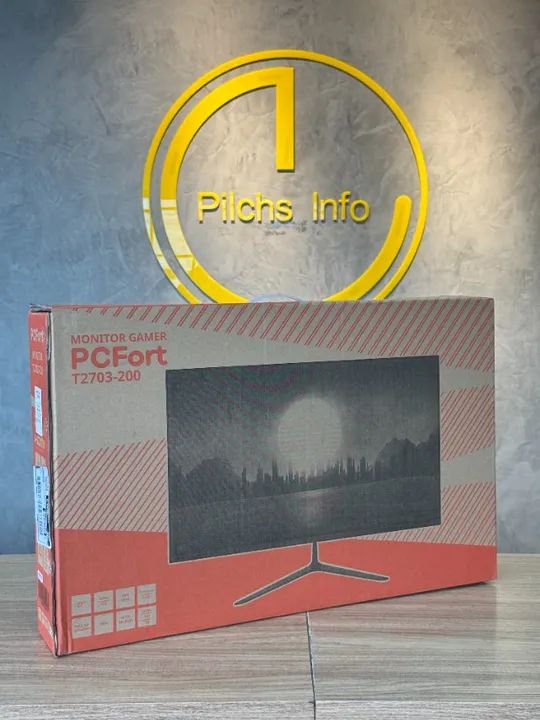 Monitor Gamer PCFort T2703-200 27* 200Hz 1MS Novo - Garantia - Loja Física - Olx - Foto 3