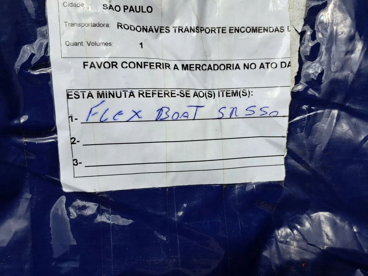 Capa de proteção para Flexboat SR c/ targa  - Foto 2