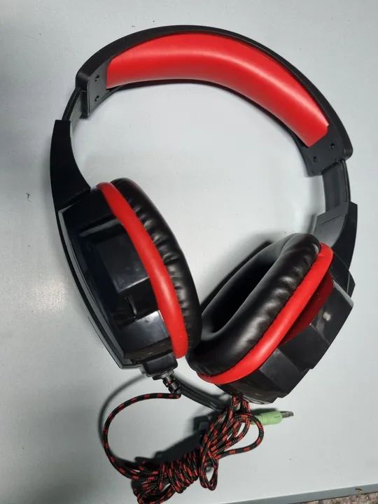 Fone De Ouvido Com Fio Para Jogos 3d <br>Surround Sound De 3,5 M