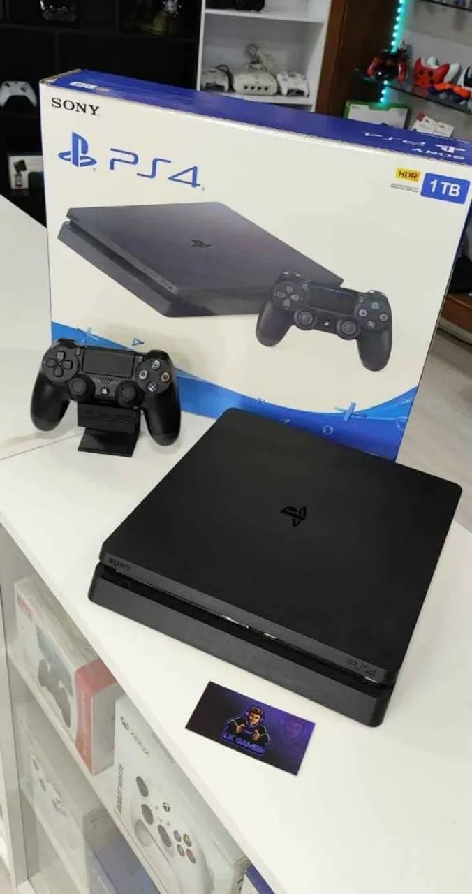 Ps4 Slim 1 Terá Semi-novo (LOJA FÍSICA) - Foto 2