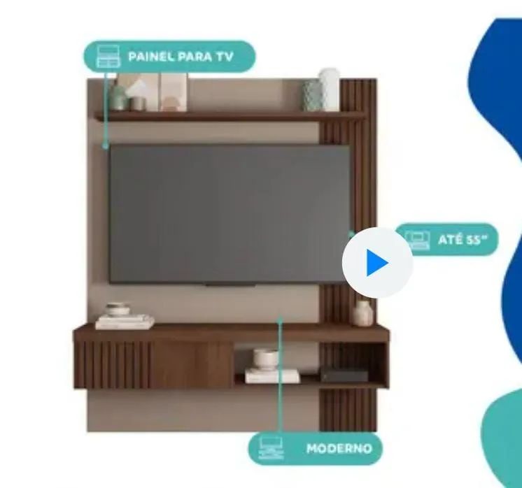 Painel de parede conservado 