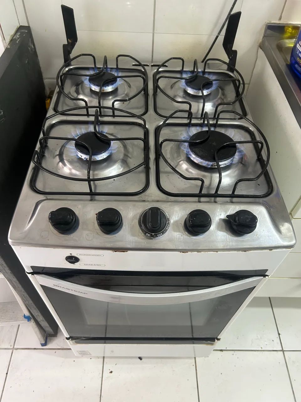 Fogão automático Brastemp 4 bocas - Foto 5