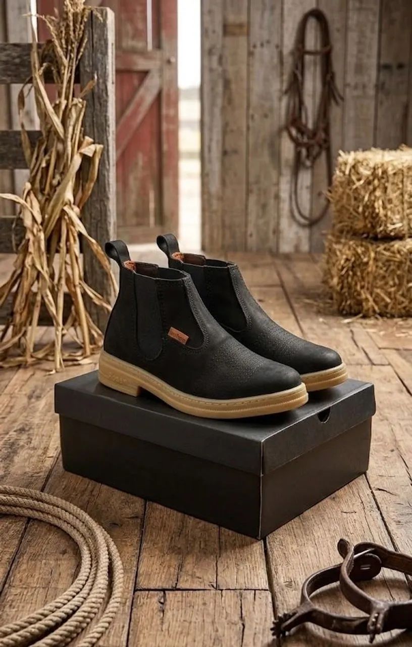 BOTINA DON ROSAN COURO PREMIUM! 