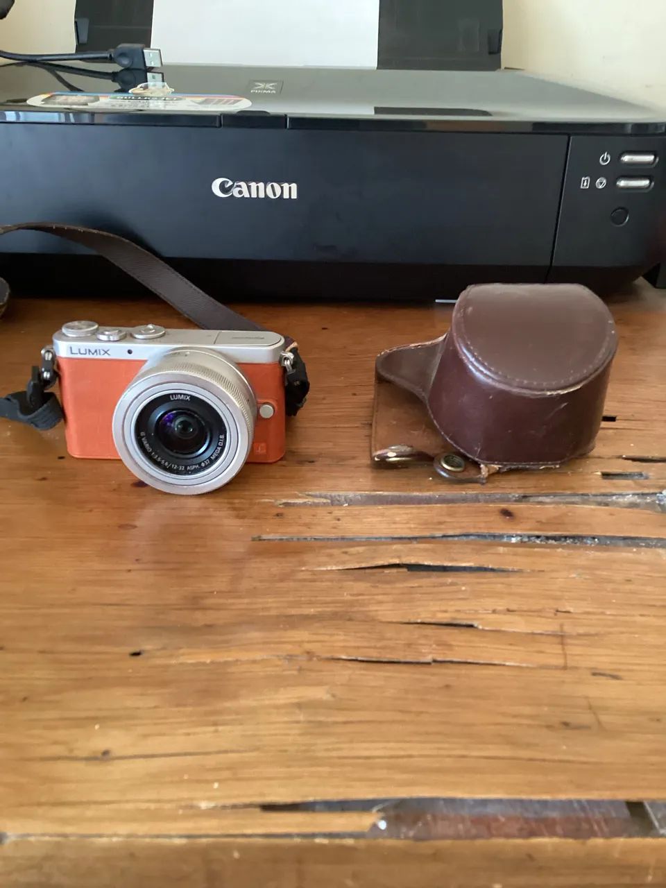 Câmera Panasonic Lumix gm1 micro four thirds impecável  - Foto 2