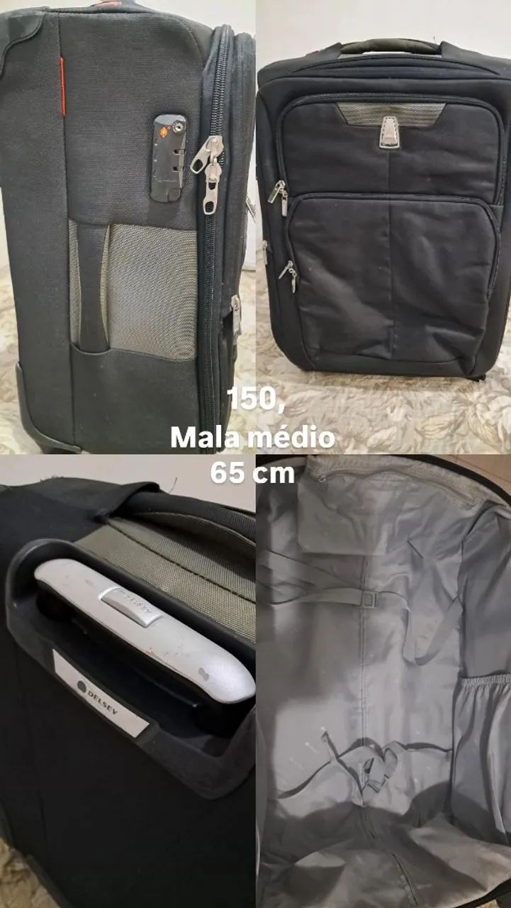 Mala de viagem média 