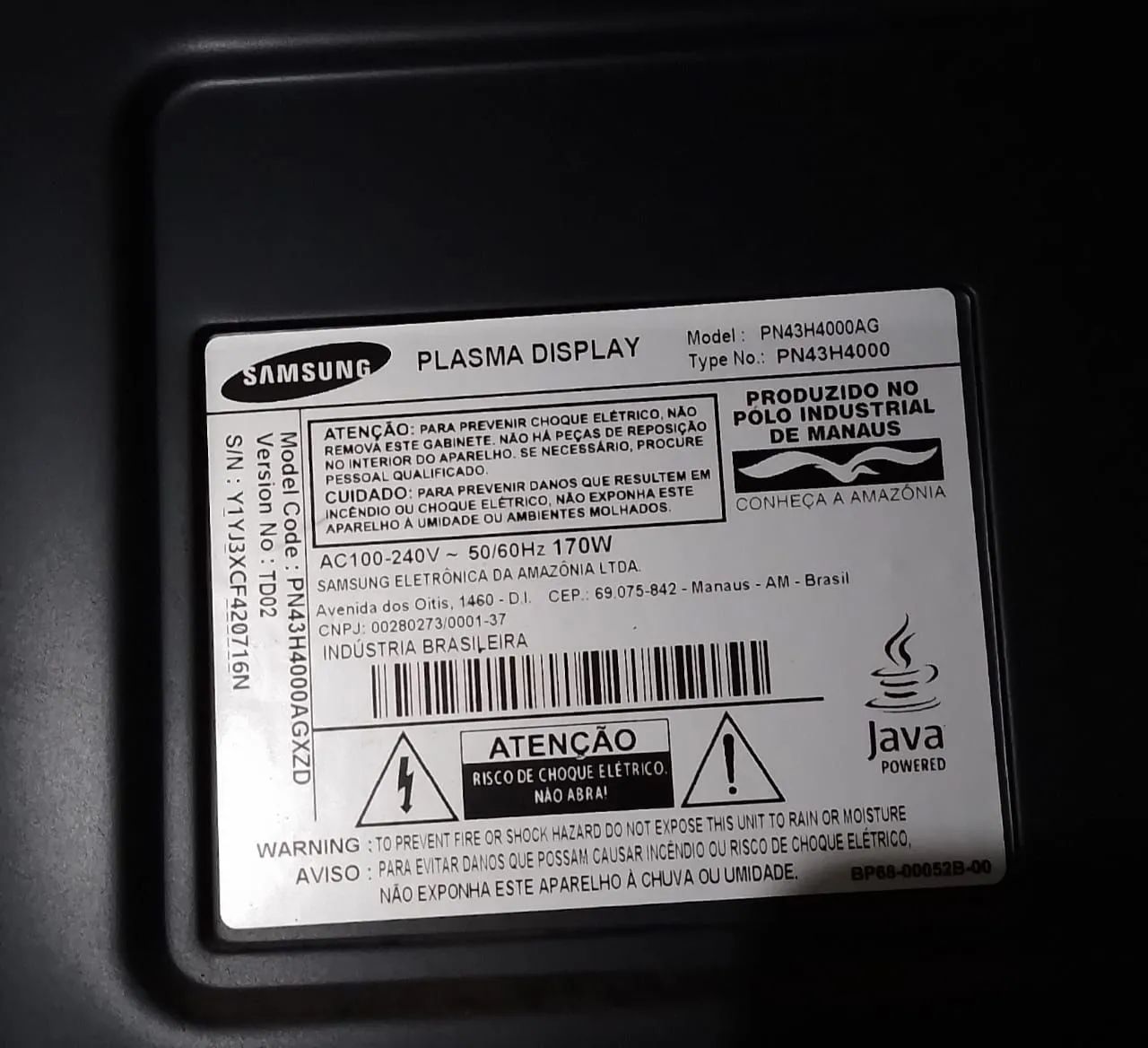 TV SANSUNG 43 POLEGADAS  - Foto 2