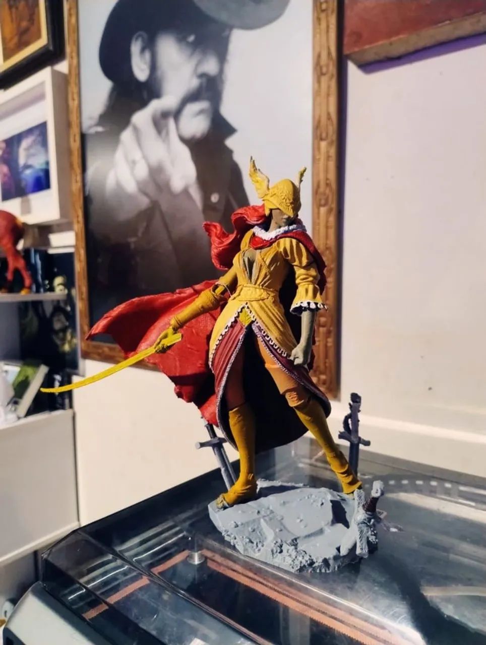 Elden Ring - Malenia em 3d pintura a mão filamento Voolt 3D 