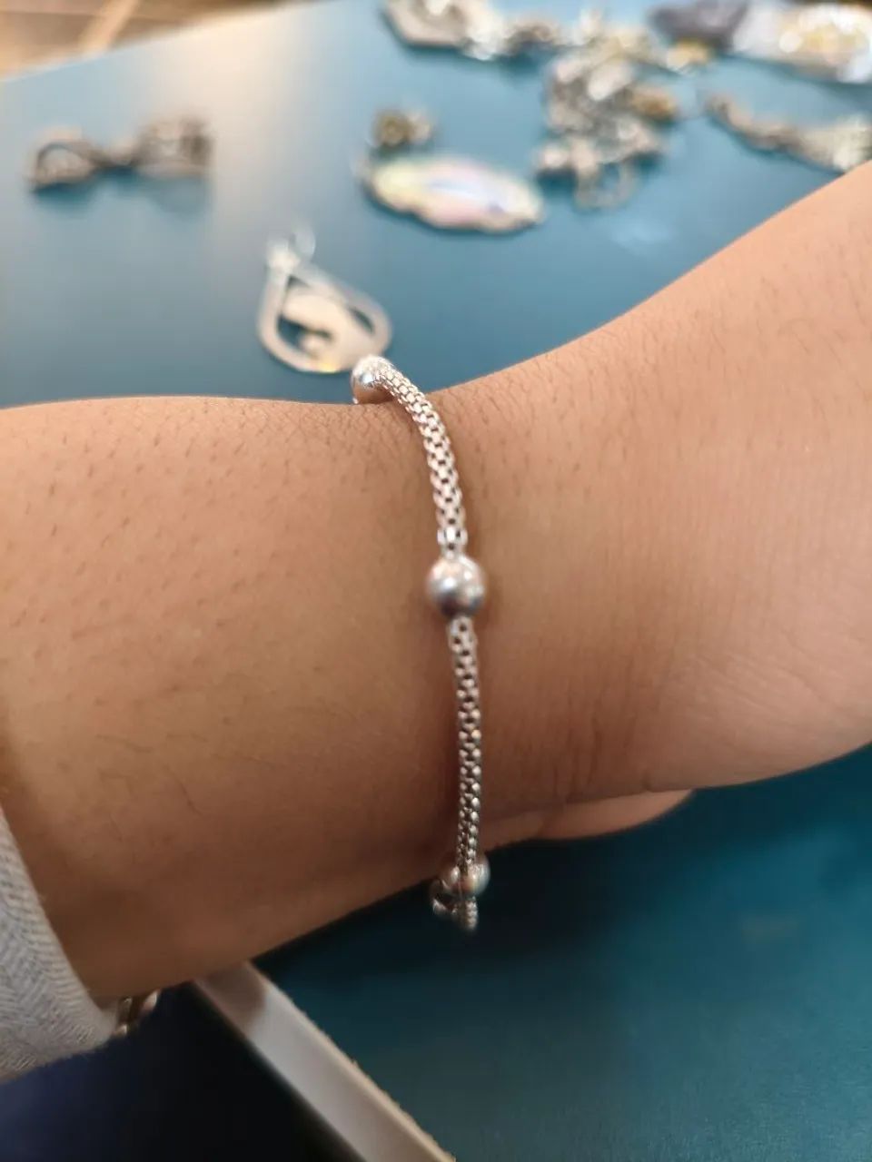 Pulseira de prata - Foto 3