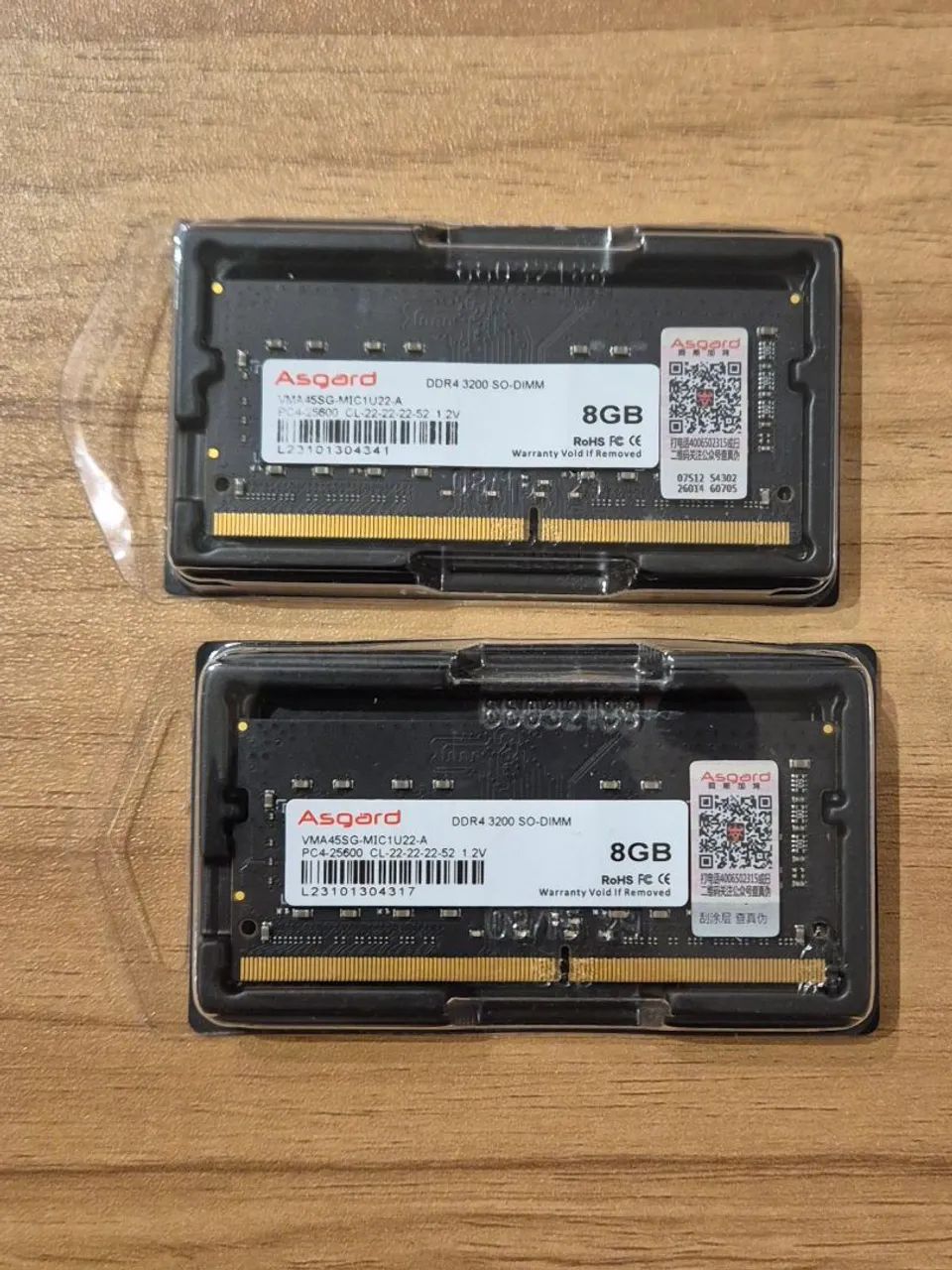 2x memória ddr4 8GB 3200 notebook - Memória RAM - Ceilândia Norte