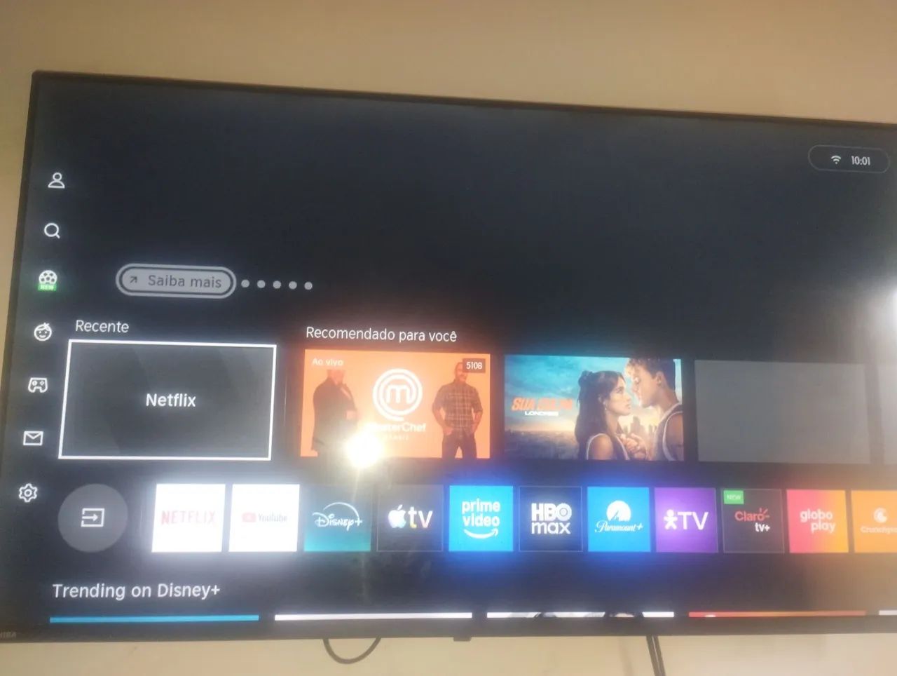 Tv Toshiba 43 polegadas semi-nova  - Foto 3