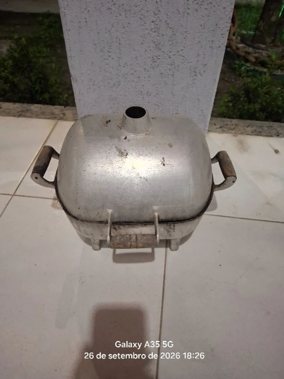 Churrasqueira de alumínio