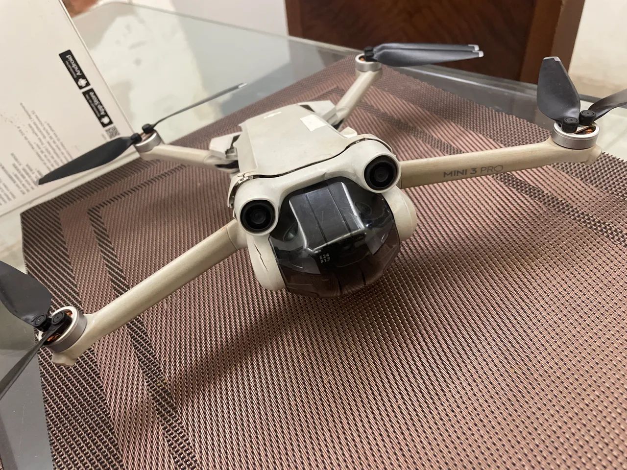 Drone mini 3 pro + controle rc com tela - Foto 2