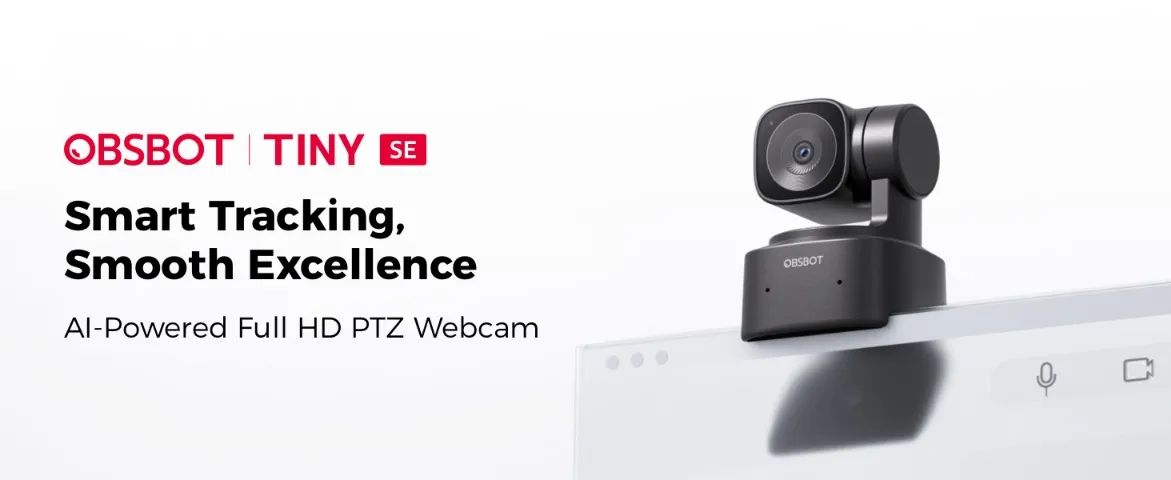 Webcam PTZ Obsbot Tiny SE 1080p 100fps com rastreamento Ai e Hdr IA Profissional - Foto 4