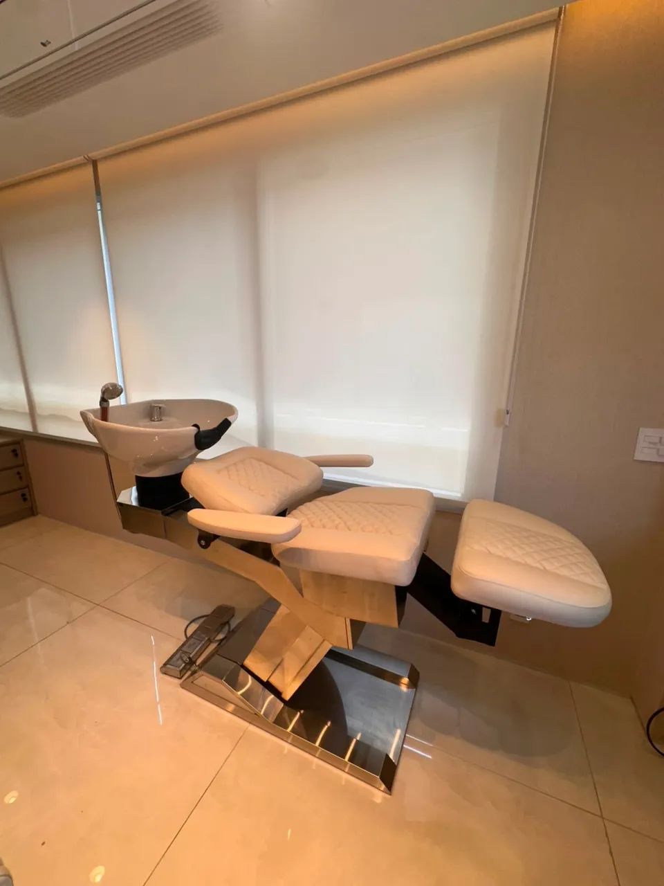 Lavatório / poltrona profissional de SPA