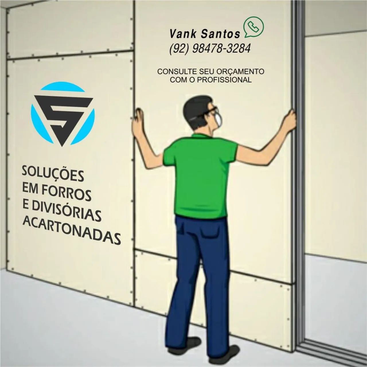 DIVISÓRIA ACARTONADO DRYWALL CENTER
