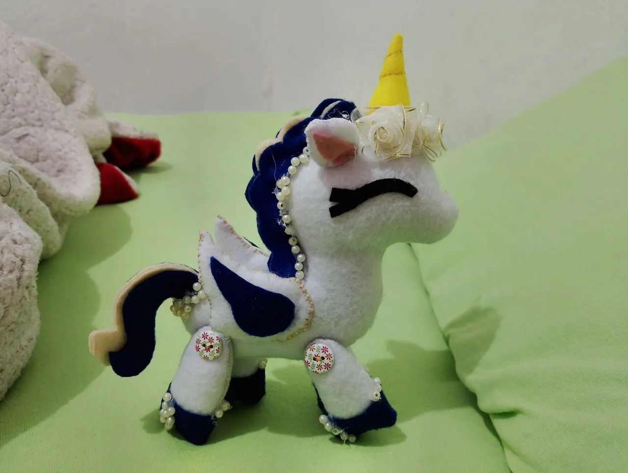 Unicórnio de feltro  - Foto 3