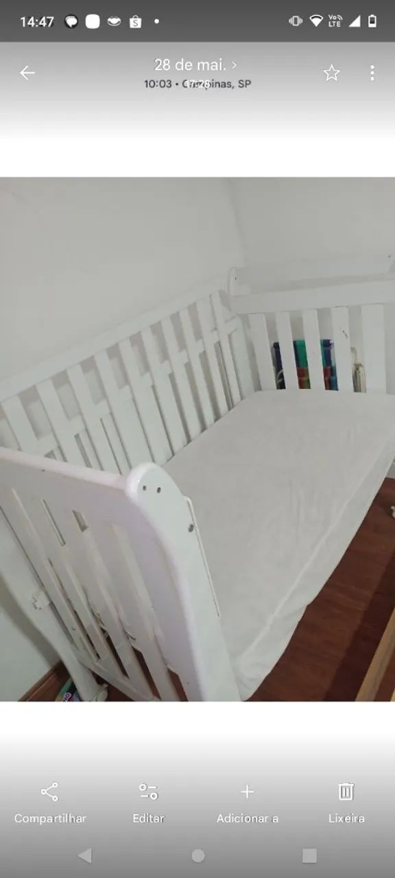 Berço infantil  - Foto 2