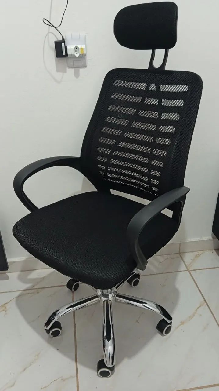 Cadeira Office giratória, altura regulável  - Foto 2