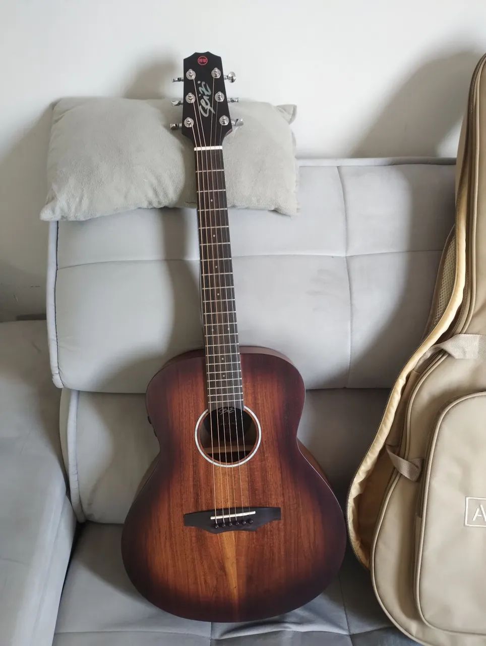 Violão Seizi Supreme Mini Ryu Mirai Com Bag 