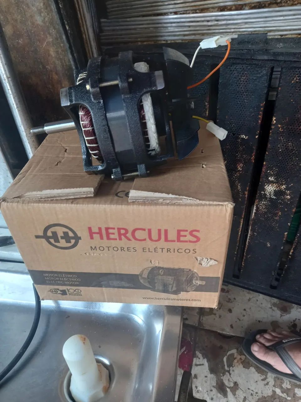 MOTOR HÉRCULES PARA FORNO TEDESCO  ELÉTRICO 5TELAS  - Foto 3